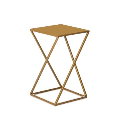 Soporte para flores 40x24 cm dorado
