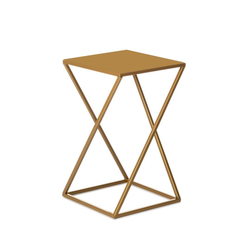 Soporte para flores 40x24 cm dorado