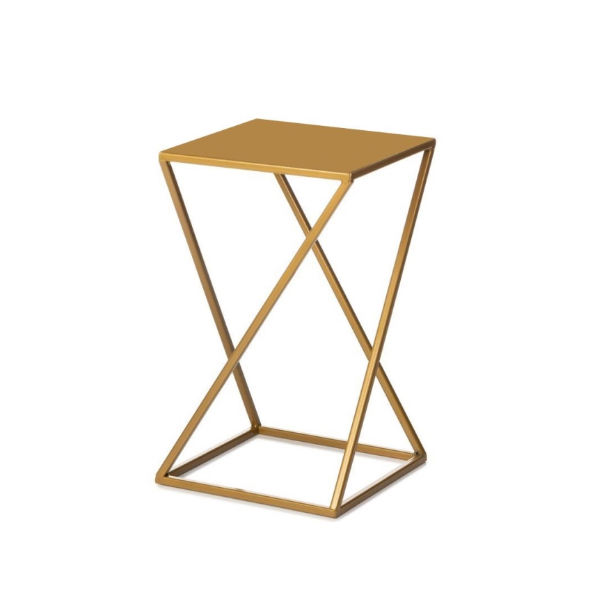 Soporte para flores 40x24 cm dorado