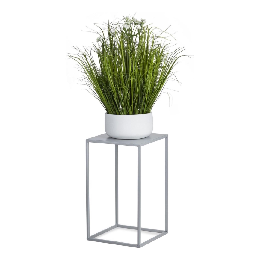 Soporte para flores 40x24 cm gris