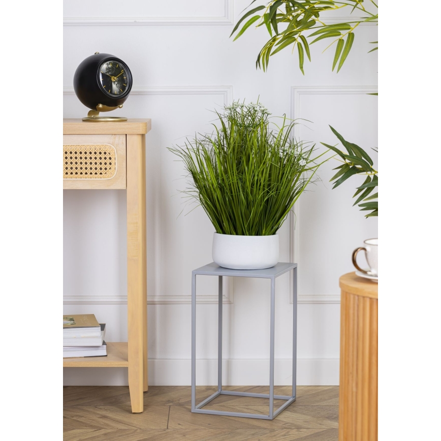 Soporte para flores 40x24 cm gris