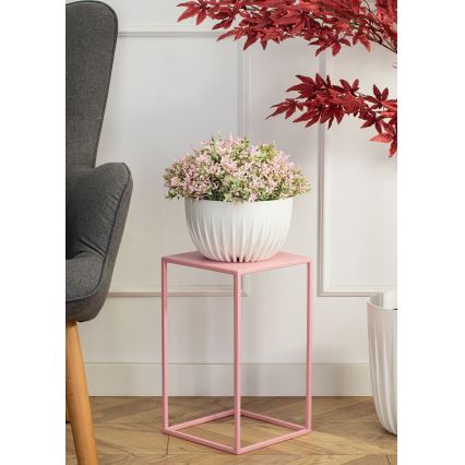 Soporte para flores 40x24 cm rosa