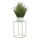 Soporte para flores 40x24 cm verde claro