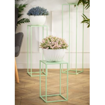 Soporte para flores 40x24 cm verde claro