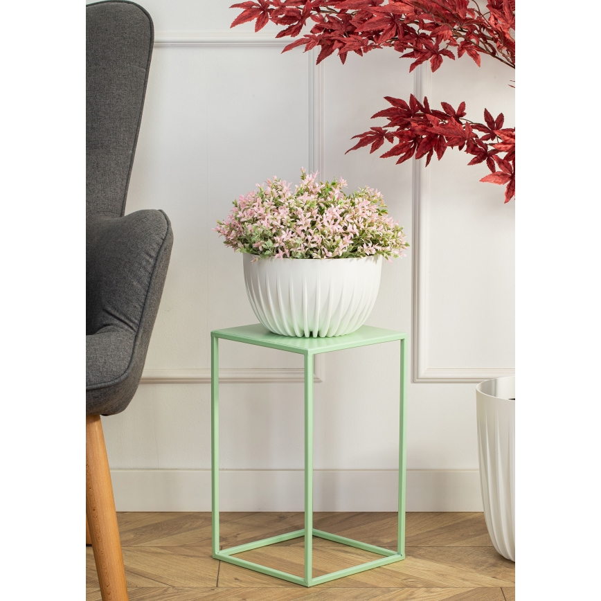 Soporte para flores 40x24 cm verde claro