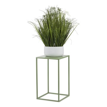 Soporte para flores 40x24 cm verde oscuro