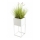 Soporte para flores 50x24 cm blanco