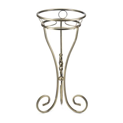 Soporte para flores 60x28 cm dorado