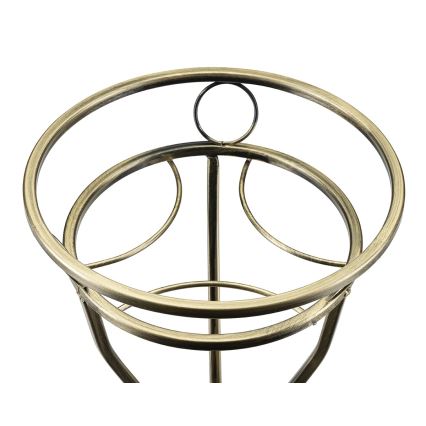 Soporte para flores 60x28 cm dorado