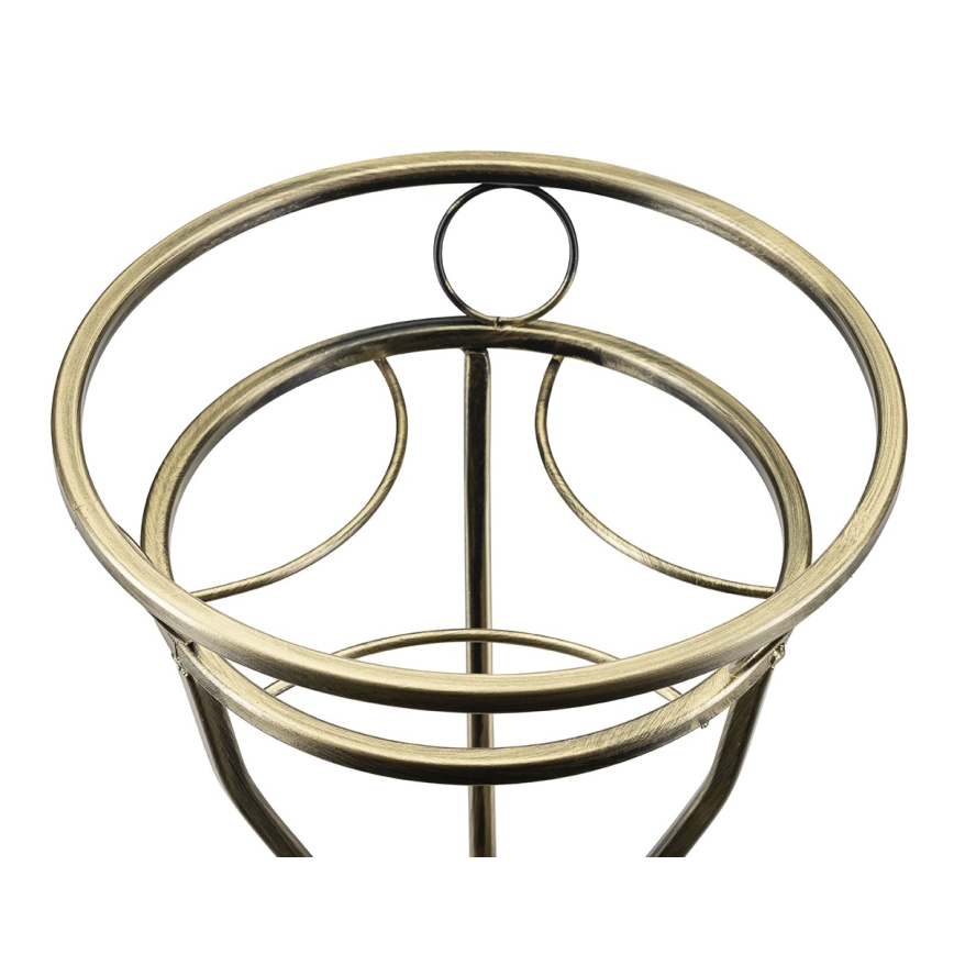 Soporte para flores 60x28 cm dorado