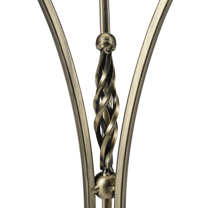 Soporte para flores 60x28 cm dorado