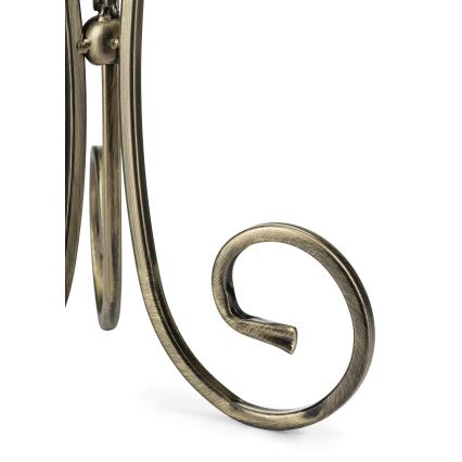 Soporte para flores 60x28 cm dorado