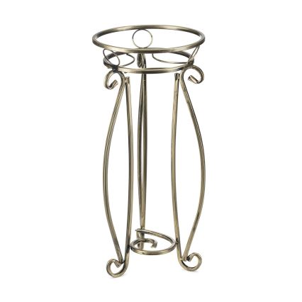Soporte para flores 62x28 cm dorado