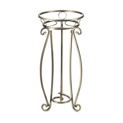 Soporte para flores 62x28 cm dorado