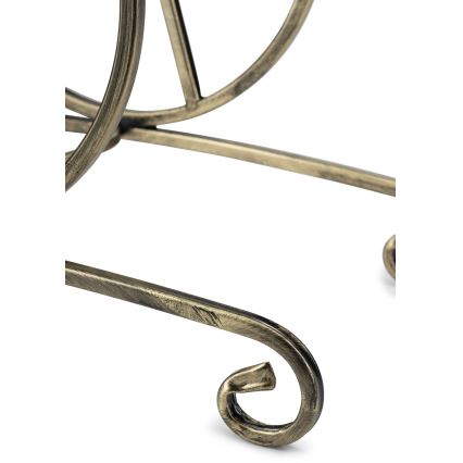 Soporte para flores 64x54 cm dorado