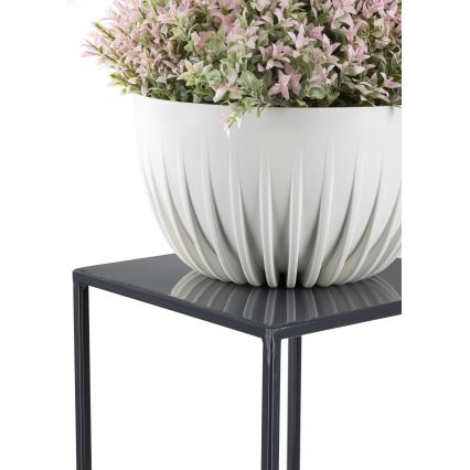Soporte para flores 70x24 cm antracita