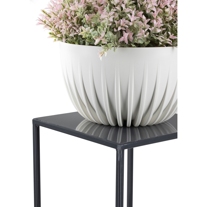 Soporte para flores 70x24 cm antracita