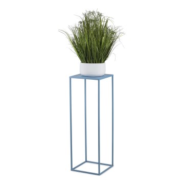 Soporte para flores 70x24 cm azul