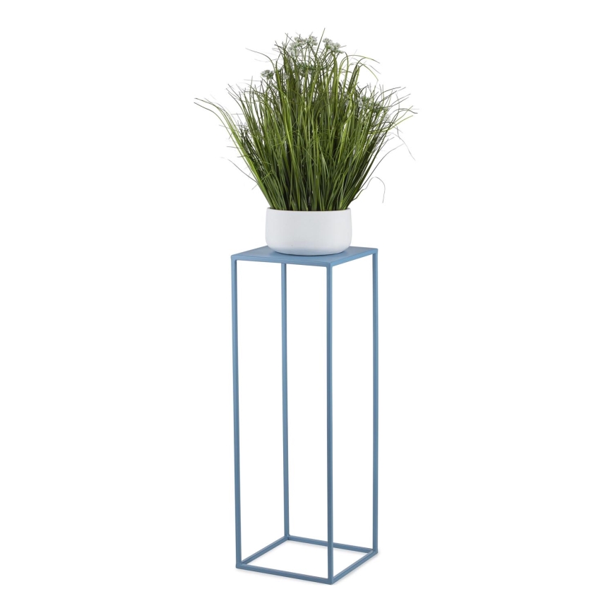 Soporte para flores 70x24 cm azul