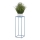 Soporte para flores 70x24 cm azul