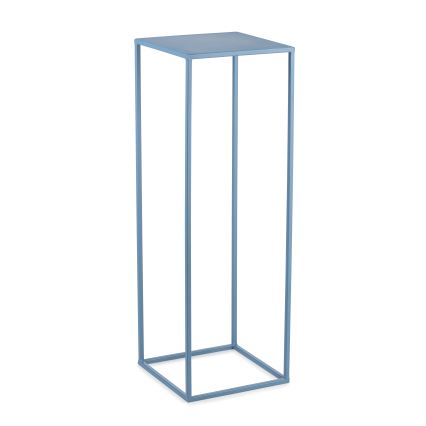 Soporte para flores 70x24 cm azul