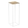 Soporte para flores 70x24 cm blanco