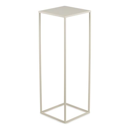 Soporte para flores 70x24 cm color crema