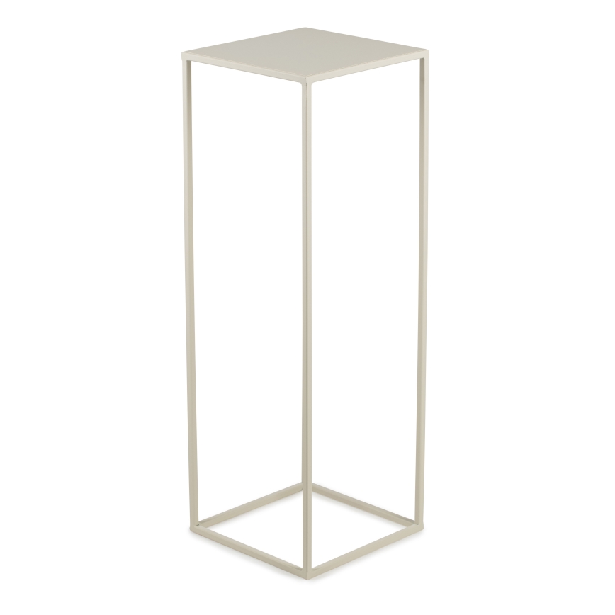 Soporte para flores 70x24 cm color crema