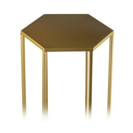 Soporte para flores 70x24 cm dorado