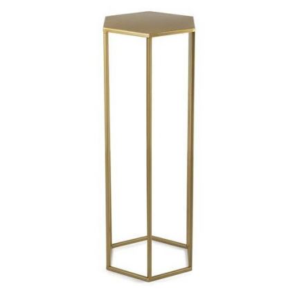 Soporte para flores 70x24 cm dorado
