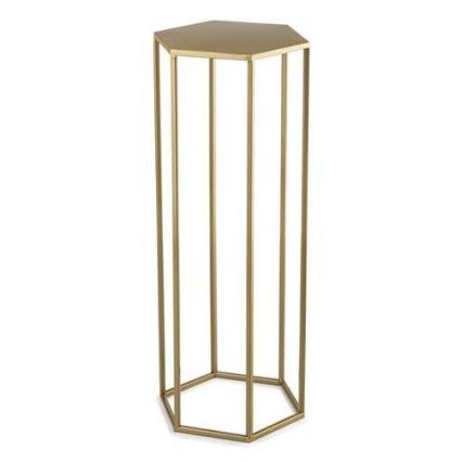 Soporte para flores 70x24 cm dorado