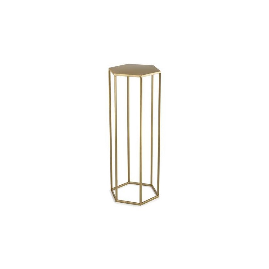 Soporte para flores 70x24 cm dorado