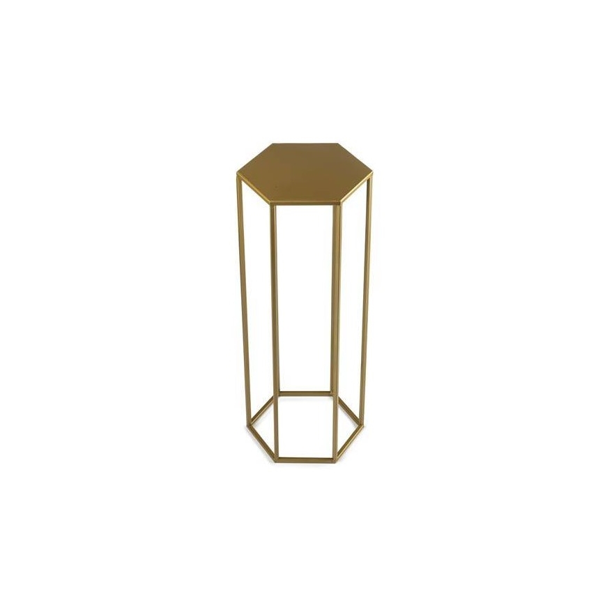 Soporte para flores 70x24 cm dorado