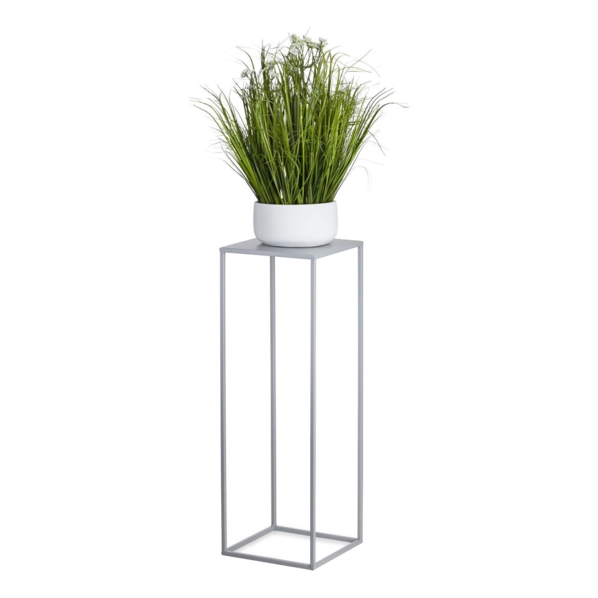 Soporte para flores 70x24 cm gris
