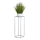 Soporte para flores 70x24 cm gris