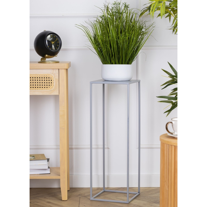 Soporte para flores 70x24 cm gris