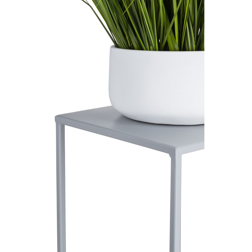 Soporte para flores 70x24 cm gris