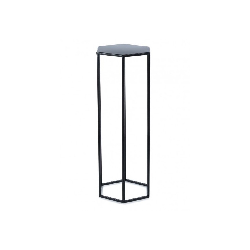 Soporte para flores 70x24 cm negro