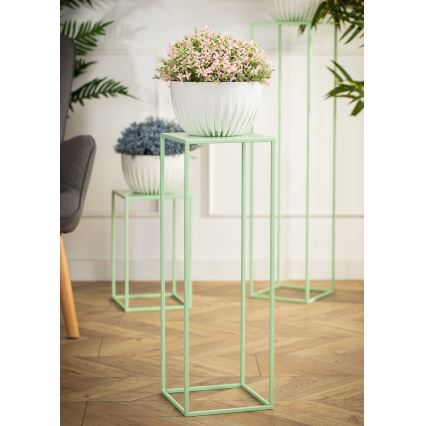 Soporte para flores 70x24 cm verde claro