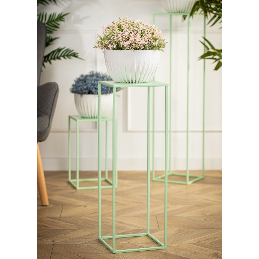 Soporte para flores 70x24 cm verde claro