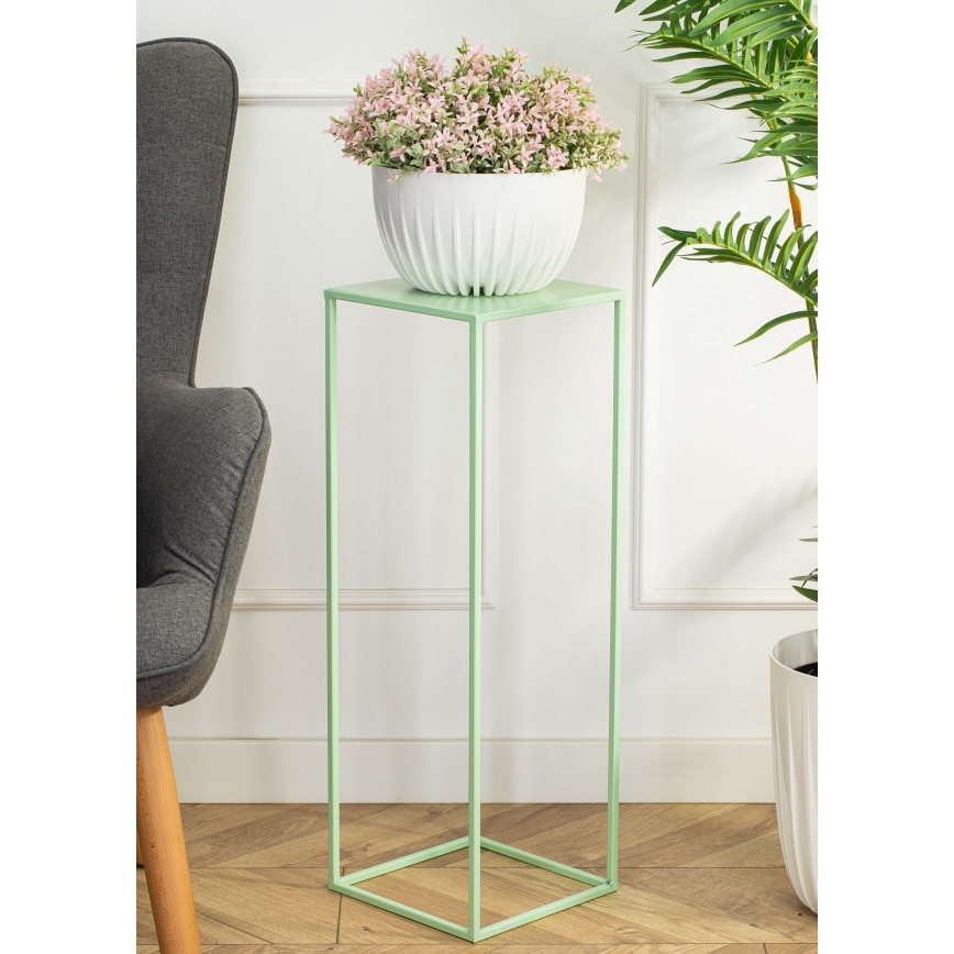 Soporte para flores 70x24 cm verde claro