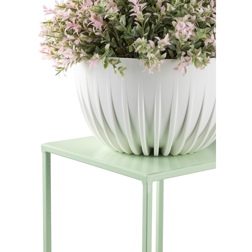 Soporte para flores 70x24 cm verde claro