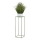 Soporte para flores 70x24 cm verde oscuro