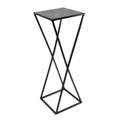 Soporte para flores 70x24 negro