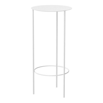 Soporte para flores 70x32 cm blanco