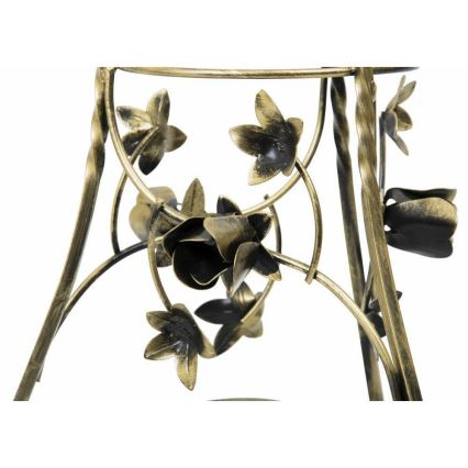 Soporte para flores 72x28 cm dorado