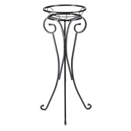 Soporte para flores 74x34 cm negro