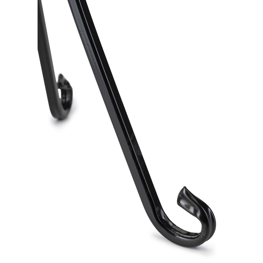 Soporte para flores 74x34 cm negro
