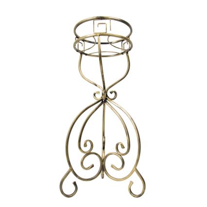 Soporte para flores 76x32 cm dorado