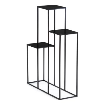 Soporte para flores 80x60 cm negro